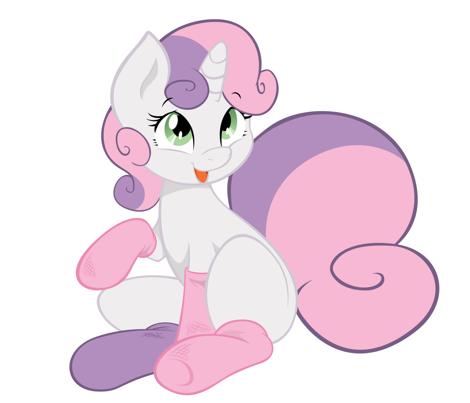 Sweetie Belle Thinking