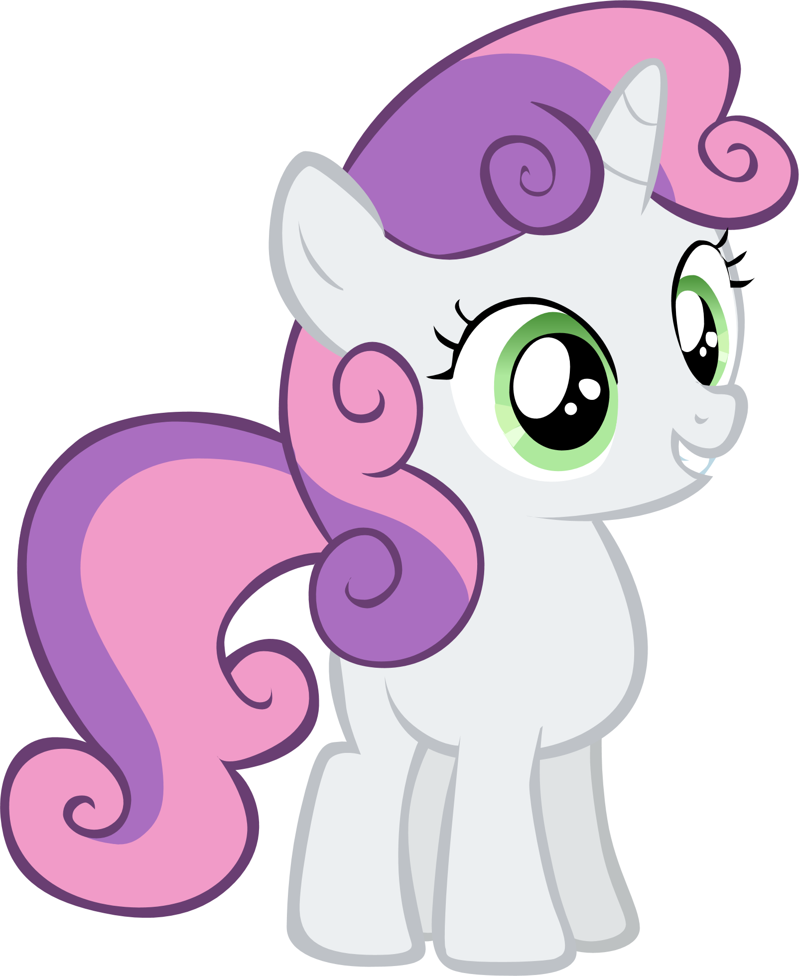 Sweetie Belle Thinking