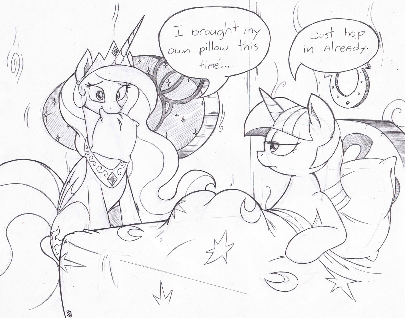 Sleepover By Misterpickleman